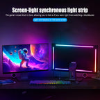 RGB Sync Gaming LED Strip for PC Monitor – Monitor Backlight, App Control & Music Sync