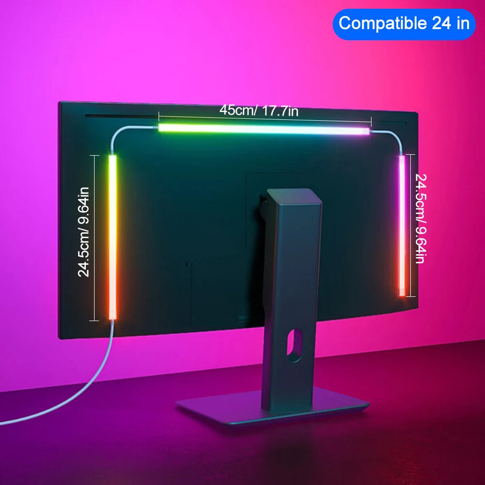 RGB-led-gaming-strip-light-smart-monitor-backlight