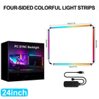 RGB Sync Gaming LED Strip for PC Monitor – Monitor Backlight, App Control & Music Sync